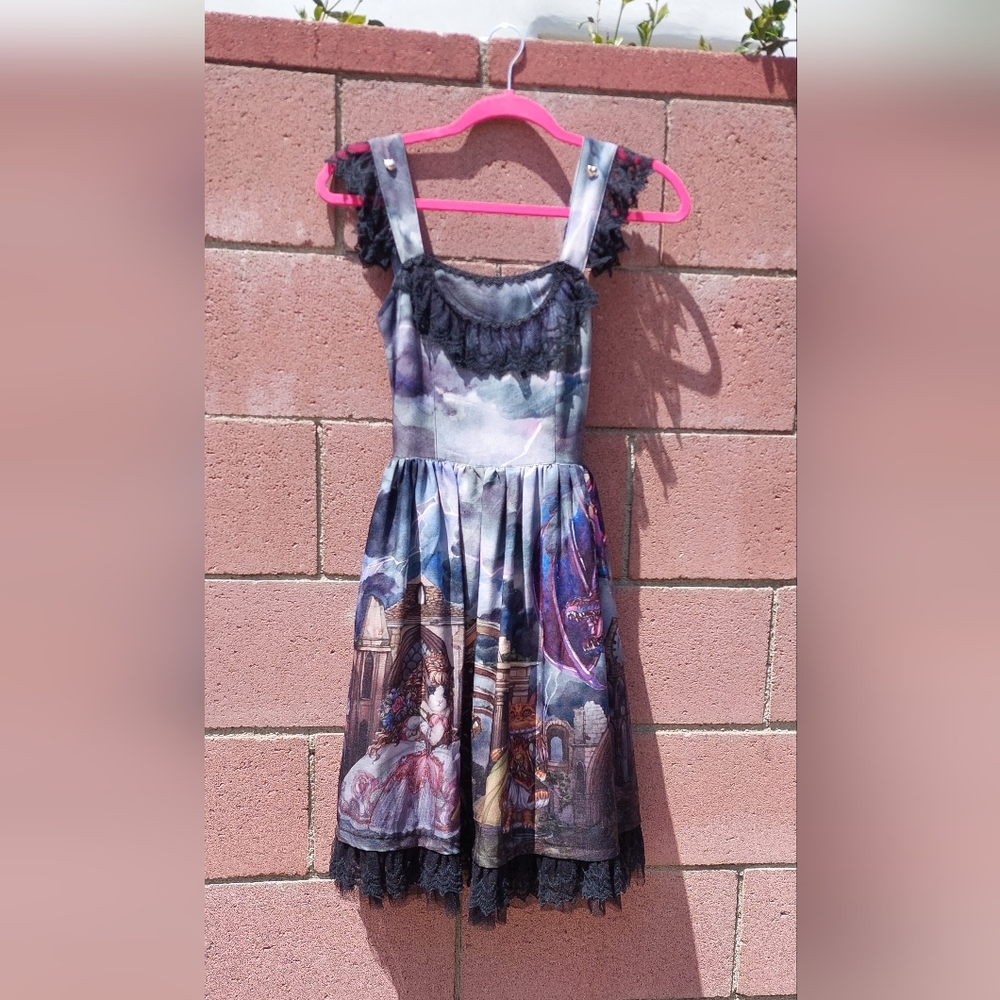 Diamond Honey (Ero Lolita Dress Dragon and Knight Gothic Lolita JSK Dress